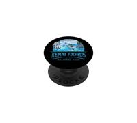 Recuerdo de Vacaciones en el Parque Nacional de los Fiordos Kenai Alaska PopSockets PopGrip Adhesivo