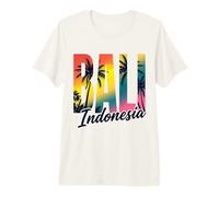Recuerdo de Vacaciones I Love Bali Indonesia Camiseta Premium