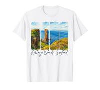 Recuerdo de viaje a Escocia de las Islas Orcadas Camiseta