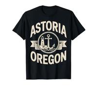 Recuerdo de Viaje con Faro náutico de Astoria Oregon Camiseta