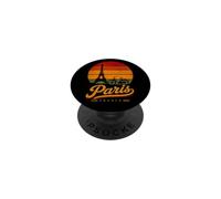 Recuerdo de Viaje con raíces francesas de París Francia PopSockets PopGrip Adhesivo