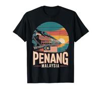 Recuerdo de Viaje de Escena vívida de Malasia de Penang Camiseta