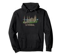 Recuerdo de Viaje de Estambul, Turquía, Ciudad histórica, Regalo Sudadera con Capucha