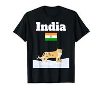 Recuerdo de Viaje de la India Amante del Leopardo de Las Nieves Camiseta