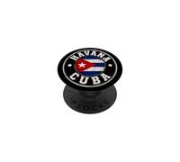 Recuerdo de Viaje de raíces cubanas Habana Cuba PopSockets PopGrip Adhesivo
