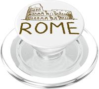 Recuerdo de Viaje del Coliseo de Roma, Ciudad histórica, Regalo PopSockets PopGrip para MagSafe