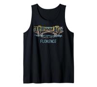 Recuerdo de Viaje del Puente de Florencia, Regalo histórico de la Ciudad Camiseta sin Mangas