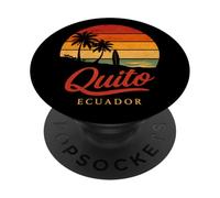 Recuerdo de Viaje ecuatoriano de Quito Ecuador PopSockets PopGrip Adhesivo