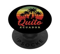 Recuerdo de Viaje ecuatoriano de Quito Ecuador PopSockets PopGrip Adhesivo