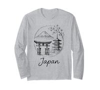 Recuerdo de Viaje japonés Minimalista japonés Otaku Manga Larga