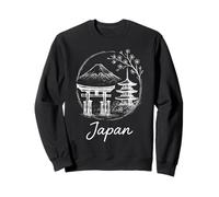 Recuerdo de Viaje japonés Minimalista japonés Otaku Sudadera