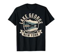 Recuerdo de Viaje panorámico por la Naturaleza de Lake George, Nueva York Camiseta