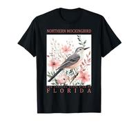Recuerdo de Viaje para pájaros del Estado de ruiseñor del Norte de Florida Camiseta