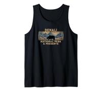 Recuerdo de Vida Silvestre de Alaska en el Parque Nacional Denali y Preserva Camiseta sin Mangas