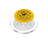 Recuerdo del 150 Aniversario del Parque Nacional Yellowstone PopSockets PopGrip para MagSafe