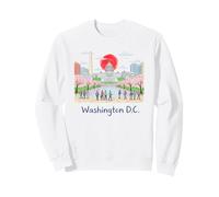 Recuerdo del Amanecer del Capitolio de Washington DC Cherry Blossoms Sudadera