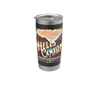 Recuerdo del área recreativa nacional de Hells Canyon Idaho Oregon Vaso térmico de acero inoxidable de doble pared