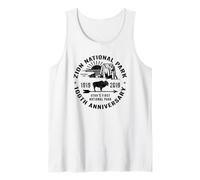 Recuerdo del Centenario del 100 Aniversario del Parque Nacional Zion Camiseta sin Mangas