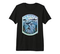 Recuerdo del Crucero por el Parque Nacional de la Bahía de los Glaciares de Alaska y la Camiseta Premium