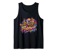 Recuerdo del Horizonte de la Ciudad de Florencia - Graffiti Camiseta sin Mangas