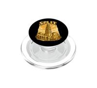 Recuerdo del Horizonte Dividido PopSockets PopGrip para MagSafe