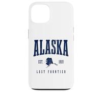 Recuerdo del Orgullo Vintage de Alaska The Last Frontier Carcasa para iPhone 13