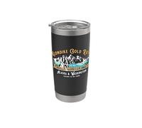 Recuerdo del Parque Histórico Nacional Skagway Klondike Gold Rush Vaso térmico de acero inoxidable de doble pared