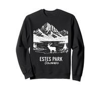Recuerdo del Parque Nacional de Las Montañas Rocosas de Estes Park Colorado Sudadera