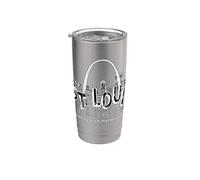 Recuerdo del Parque Nacional Gateway Arch St. Louis Missouri Vaso térmico de acero inoxidable de doble pared