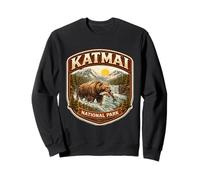 Recuerdo del Parque Nacional Katmai Recuerdos de Vacaciones en Alaska Sudadera