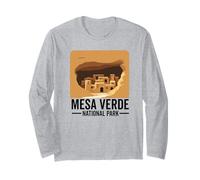Recuerdo del Parque Nacional Mesa Verde Montezuma Colorado Manga Larga
