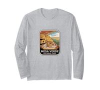 Recuerdo del Parque Nacional Mesa Verde Montezuma Colorado Manga Larga