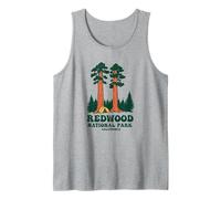 Recuerdo del Parque Nacional Redwood Crescent City California Camiseta sin Mangas