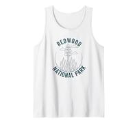 Recuerdo del Parque Nacional Redwood Crescent City California Camiseta sin Mangas