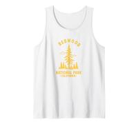 Recuerdo del Parque Nacional Redwood Crescent City California Camiseta sin Mangas