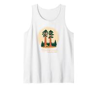 Recuerdo del Parque Nacional Redwood Crescent City California Camiseta sin Mangas