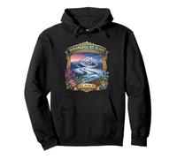 Recuerdo del Parque Nacional Wrangell-St. Elías de Alaska Sudadera con Capucha