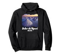 Recuerdo del Salar de Uyuni de Bolivia/Salar de Uyuni Sudadera con Capucha