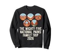 Recuerdo del Viaje Familiar Mighty Five de Utah 2026 Sudadera