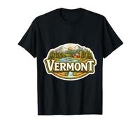 Recuerdo del visitante estatal de Vermont Memorabilia Viajero turístico Camiseta
