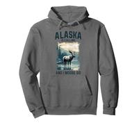 Recuerdo Divertido de Alaska Is Calling & I Moose Go Sudadera con Capucha