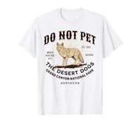 Recuerdo Divertido de Coyote del Parque Nacional del Gran Cañón Arizona Camiseta