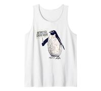 Recuerdo divertido de vacaciones de pingüino del escuadrón de cruceros de la Antártida Camiseta sin Mangas