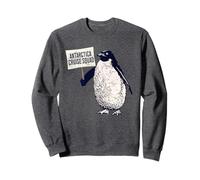 Recuerdo divertido de vacaciones de pingüino del escuadrón de cruceros de la Antártida Sudadera