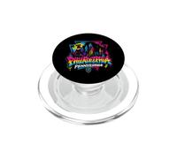 Recuerdo épico del Horizonte de la Ciudad de Filadelfia PopSockets PopGrip para MagSafe