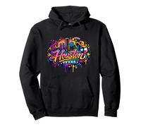 Recuerdo épico del Horizonte de la Ciudad de Houston Sudadera con Capucha