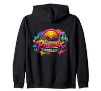 Recuerdo épico del Horizonte de la Ciudad de Phoenix Sudadera con Capucha