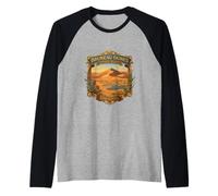 Recuerdo gráfico de Bruneau Dunes State Park Idaho Camiseta Manga Raglan