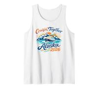 Recuerdo grupal de Cruising Together Alaska 2026 Matching Camiseta sin Mangas