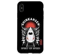 Recuerdo japonés Shinkansen Kanji Japan Bullet Train Spirit Carcasa para iPhone XS MAX